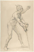 Nude Male Figure with a Sword