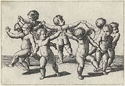 Dansende putti