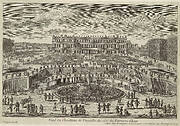 Veue du chasteau de Versailles (View of Versailles, garden facade)