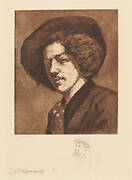 Portrait of Whistler after His Self-Portrait, Aged 20