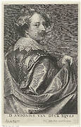 Portret van Anthony van Dyck