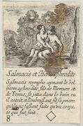 Salmacis and Hermaphrodite, from 'Game of Mythology' (Jeu de la Mythologie)