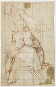 Study of Nude Male Figure (for “Martyrdom of Saint Vitalis”, Milano, Pinacoteca di Brera)