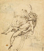 Studies of the Madonna and Child (recto); Studies of the Madonna and Child and of an Architectural Detail (verso)