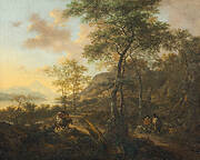 An Italianate Evening Landscape