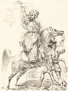 The Chief of the Mamelukes on Horseback