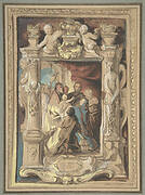 The Presentation in the Temple, with a Design for a Sculpted Frame