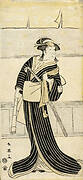 The Actor Ichikawa Monnosuke II in a Female Role