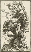 Hercules Fighting the Fury and the Discord