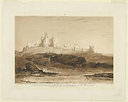 Dunstanburgh Castle, from "Liber Studiorum," part III