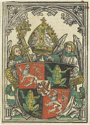 The Coat of Arms of Wigeleus von Fröschel, Bishop of Passau