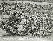 The Roman Commander Cerialis Attacks Near Trier