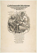 The Man of Sorrows Mocked by a Soldier, title page to The Large Passion