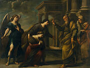 Raguel's Blessing of her Daughter Sarah before Leaving Ecbatana with Tobias