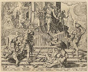 The Destruction of the Temple of Baal and the Slaughter of His Priests