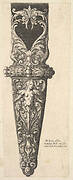 Lower portion of a scabbard