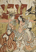 Scene froma Kabuki play