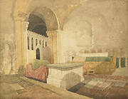 The Jesus Chapel, Norwich Cathedral with the tomb of Sir Thomas Windham