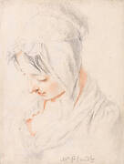 Head of a Woman, Study for The Bible Lesson