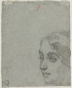 Head of a Woman (verso)