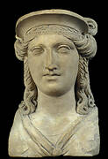 Head of a caryatid