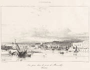 View of the Port of Plymouth (Vue prise dans le port de Plymouth)