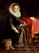 Portrait of Eva Wtewael (1607-1635)