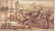 Tullia Driving Her Chariot over the Body of Her Father