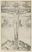 Christ on the cross, from the series 'Piccoli Santi' (Small Saints)