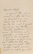 Letter from Paul Gauguin to Emile Schuffenecker