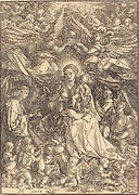 The Virgin Surrounded by Many Angels