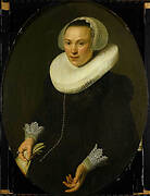 Portrait of Maria Joachimsdr Swartenhont (1598-1631)