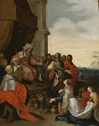 King Solomon Receiving the Queen of Sheba