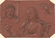 Studies of Sudarium and Saint Agnes