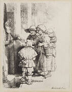 Beggars Receiving Alms at the Door of a House