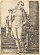 Lucretia Standing at a Column