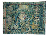 Tapestry with the Coat of Arms of Margaret of Austria