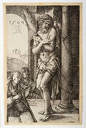 The Man of Sorrows by the Column with the Virgin and St. John, from the "Engraved Passion"