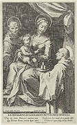 Maria met Kind en de H. Bernardus van Siena en H. Gerardus