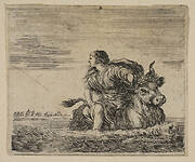 Jupiter and Europa, from 'Game of Mythology' (Jeu de la Mythologie)