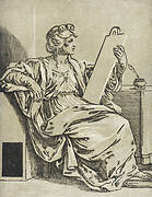 Seated Sibyl with Tablet