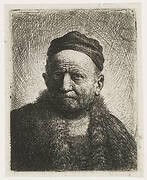 Man wearing a close cap: bust (the artist's father?)