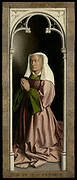 Ghent Altarpiece: portrait of Elisabeth Borluut