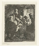 The strolling musicians