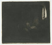 St Jerome in a dark chamber