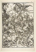 The Four Horsemen, from The Apocalypse, Latin Edition, 1511