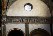 The transept frieze