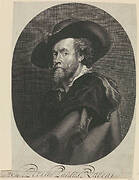 Portret van de schilder Peter Paul Rubens