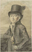 Portret van de kunstenaar Gijsbert Webbers