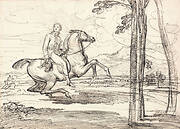 A Horseman in a Landscape